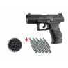 Pack DEFENSE WALTHER PPQ M2 T4E CAL 0.43 CO2 BLACK WALTHER UMAREX