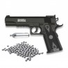 PACK Pistolet 4.5mm P1911 MATCH 20 BBs SWISS ARMS + Billes + Sparclettes
