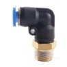 RACCORD RAPIDE COUDES 90° 1/4" 6mm
