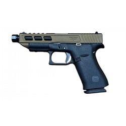 Glock 48 Zaffiri Custom ZPS.2 Burnt Bronze 9x19 | Canon Fileté Noir
