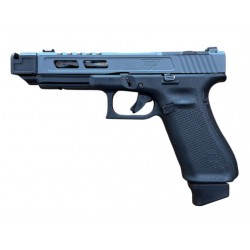 Glock 17 Gen5 Zaffiri Gladius Custom RMR Sniper Grey 9x19 – Canon Fileté Stainless avec Compensateur