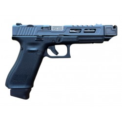 Glock 17 Gen5 Zaffiri Gladius Custom RMR Sniper Grey 9x19 – Canon Fileté Stainless avec Compensateur