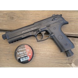 LTL Alfa 1.5 Gen II .50 18J CO₂ – Pistolet Semi-Automatique Noir + 25 Billes
