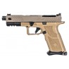 ZEV OZ9 Standard FDE 9x19 – Canon Match Fileté DLC Noir – 2 Chargeurs