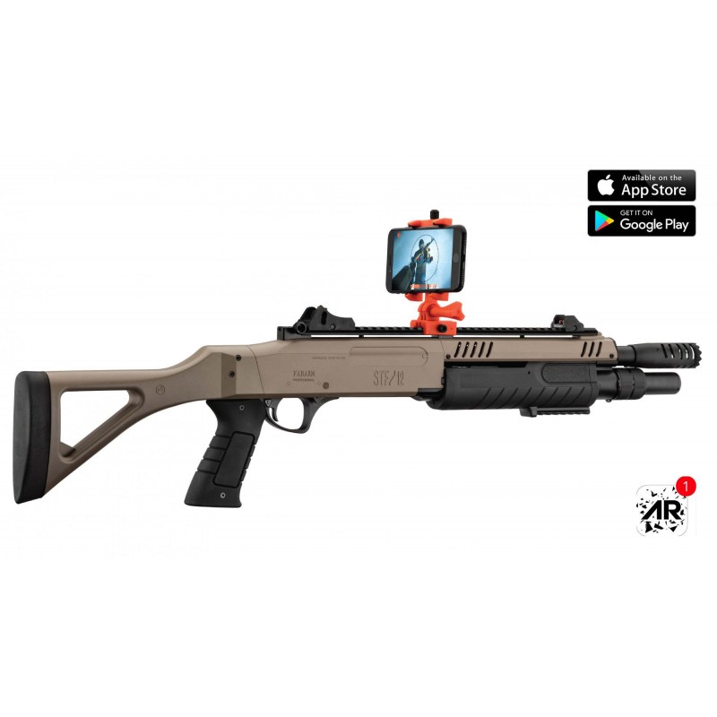 RÉPLIQUE AIRSOFT CONNECTÉE FABARM STF/12-11 COMPACT RESSORT 3 SHOTS 0,8J  SHOOTER AR au meilleur prix